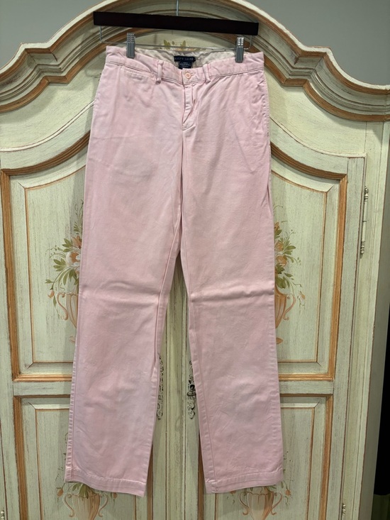 Ralph Lauren Blue Label Pants - Ralph Lauren Blue Label Wide Leg Pink Khaki Chinos size 2